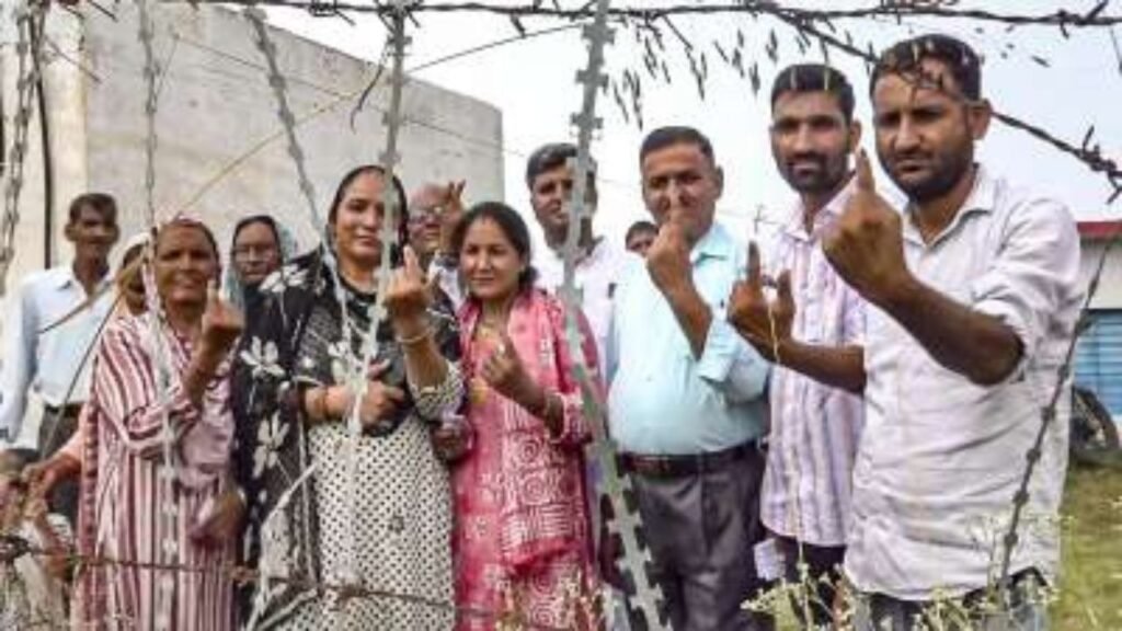 Jammu Kashmir Elections 59 percent polling second phase