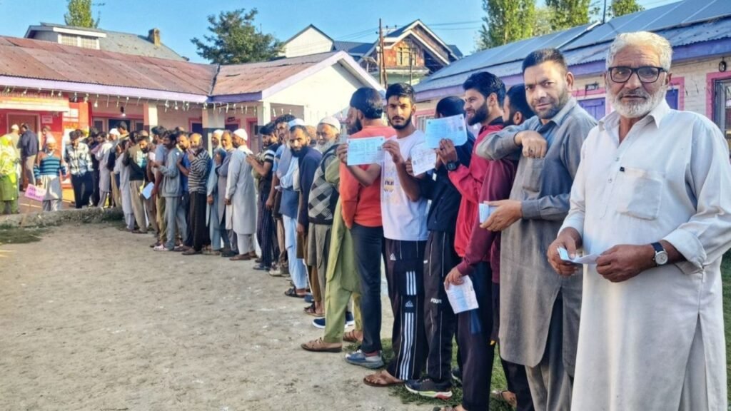 J&K Election First Phase Voting Completed 24 Seats Voting at 3266 Polling Stations