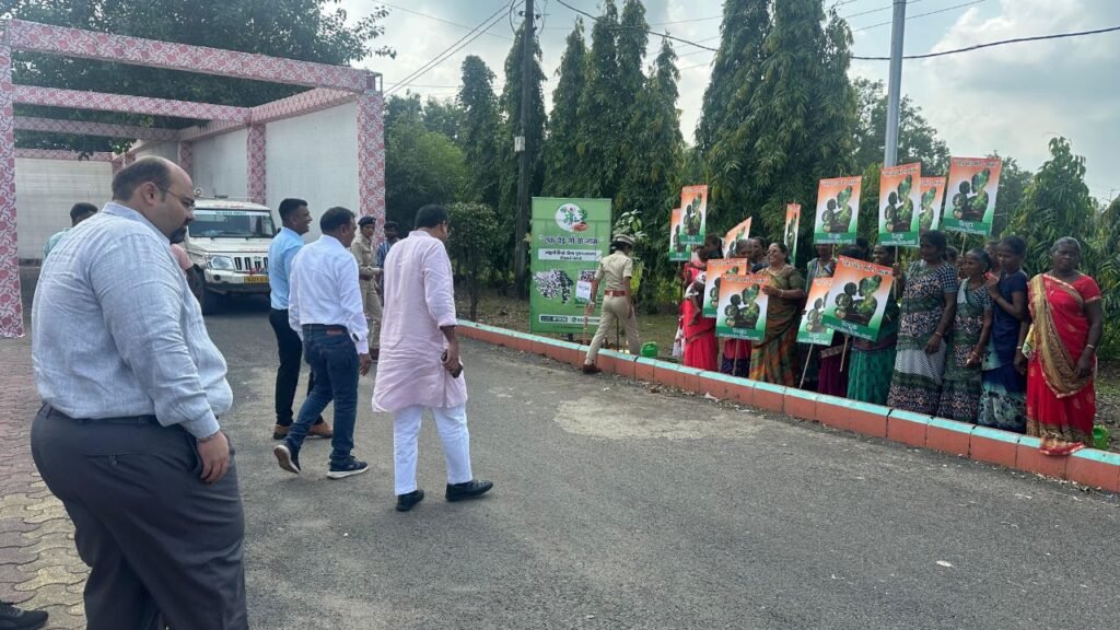 Navsari saplings distribution photos forest department