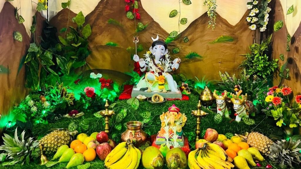 Maharashtrian society celebrates Ganesha visarjan in Navsari