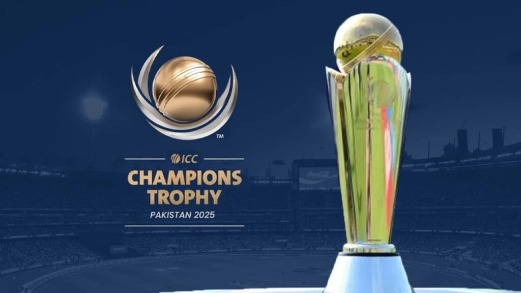 icc champions trophy 2025 tour in india from 15 to 26 january