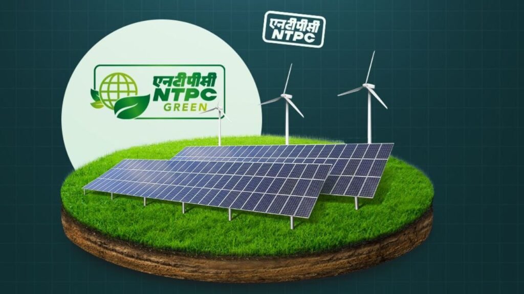 ntpc green energy shares rose after getting 500 MW solar projec