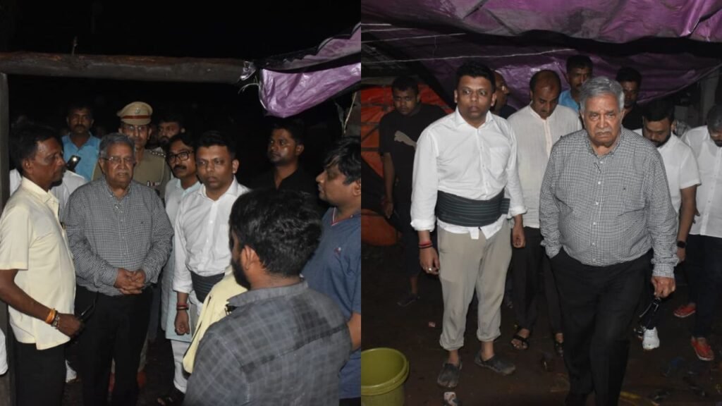 Navasari cyclone, Vansda storm damage, Gujarat heavy rain, Kanubhai Desai visit,